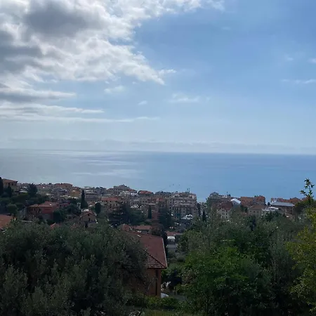 Prima Collina Spaziosa Casa Vista Mare Per 10 Persone Alassio