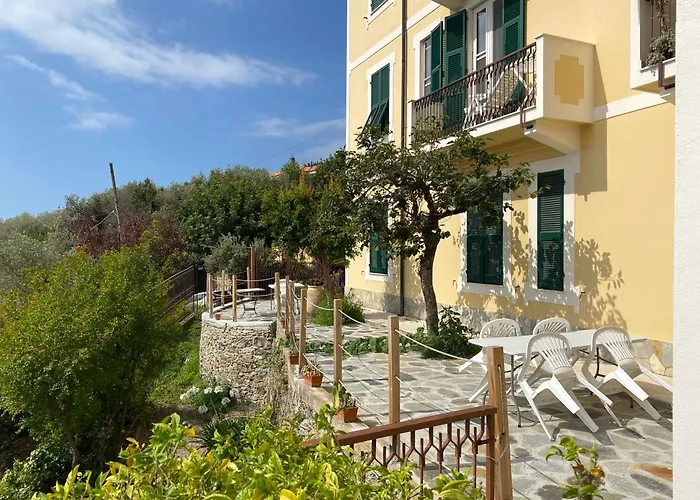 公寓 Prima Collina Spaziosa Casa Vista Mare Per 10 Persone