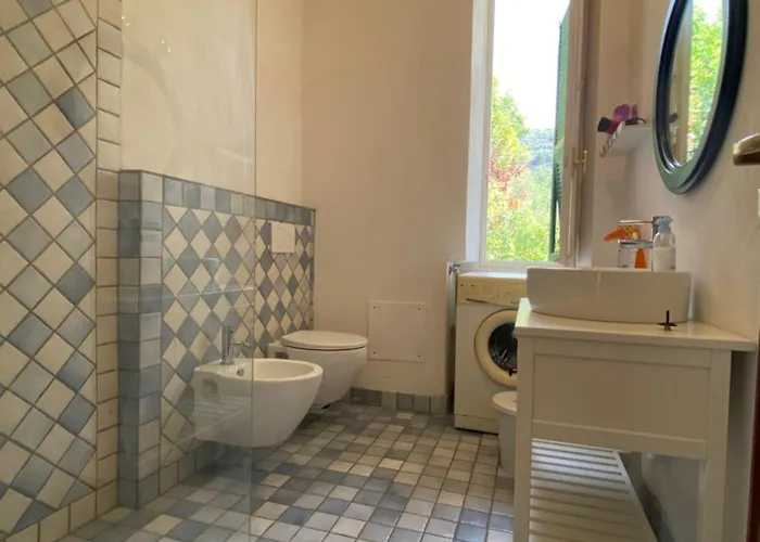 公寓 Prima Collina Spaziosa Casa Vista Mare Per 10 Persone 阿拉西奥